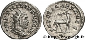 PHILIPPUS
Type : Antoninien 
Date : 248 
Mint name / Town : Rome 
Metal : billon 
Millesimal fineness : 450  ‰
Diameter : 22  mm
Orientation dies : 6 ...