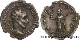 AEMILIANUS
Type : Antoninien 
Date : 253 
Mint name / Town : Rome 
Metal : billon 
Millesimal fineness : 350  ‰
Diameter : 22,5  mm
Orientation dies :...