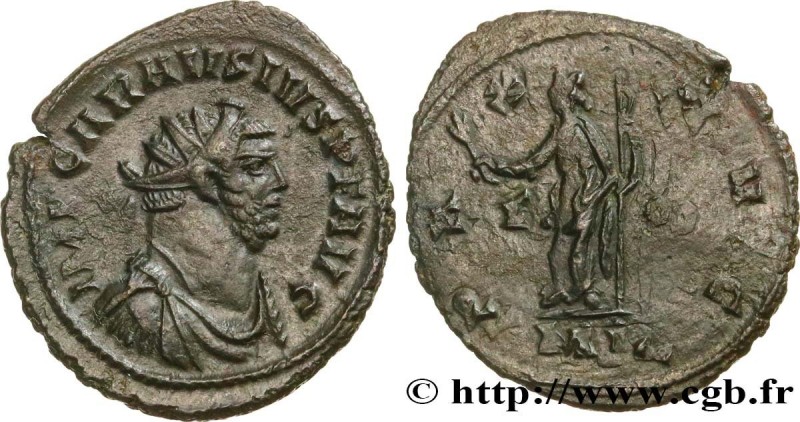 CARAUSIUS
Type : Aurelianus 
Date : 289 
Mint name / Town : Londres 
Metal : bil...