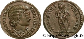 FAUSTA
Type : Centenionalis ou nummus 
Date : 324 
Mint name / Town : Lyon 
Metal : copper 
Diameter : 17,5  mm
Orientation dies : 6  h.
Weight : 3,75...