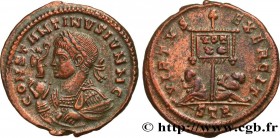 CONSTANTINE II
Type : Centenionalis ou nummus 
Date : c. 320 
Mint name / Town : Trèves 
Metal : copper 
Diameter : 18,5  mm
Orientation dies : 7  h.
...