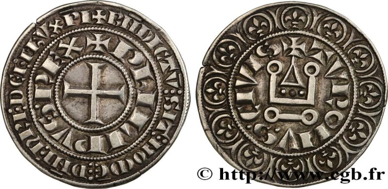 PHILIP IV "THE FAIR"
Type : Gros tournois 
Date : c. 1270-1280 
Date : n.d. 
Met...