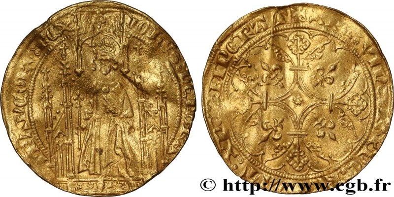 JOHN II "THE GOOD"
Type : Royal d'or 
Date : 15/04/1359 
Date : n.d. 
Metal : go...