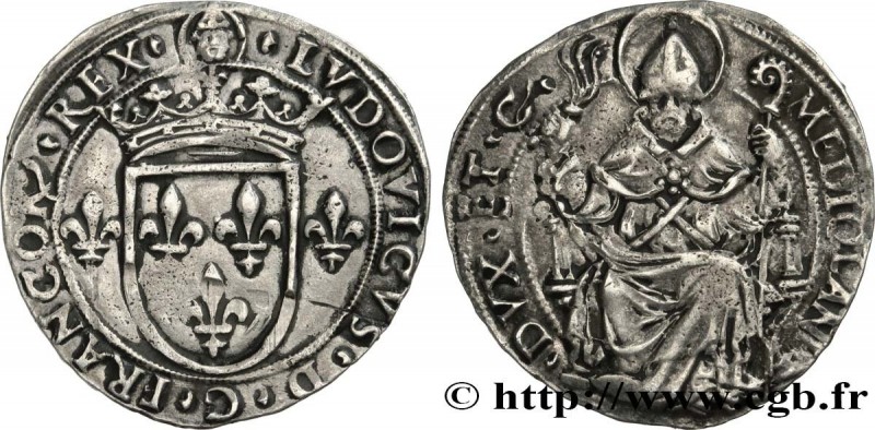 ITALY - DUCHY OF MILAN - LOUIS XII
Type : Gros royal de six sous 
Date : c. 1500...