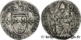 ITALY - DUCHY OF MILAN - LOUIS XII
Type : Gros royal de six sous 
Date : c. 1500-1512 
Mint name / Town : Milan 
Metal : silver 
Diameter : 25,5  mm
O...