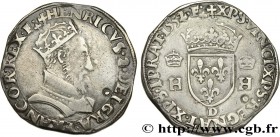 HENRY II
Type : Teston à la tête couronnée 
Date : 1552 
Mint name / Town : Lyon 
Quantity minted : 161338 
Metal : silver 
Millesimal fineness : 898 ...