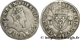 HENRY II
Type : Demi-teston à la tête couronnée 
Date : 1551 
Mint name / Town : Paris 
Quantity minted : 161338 
Metal : silver 
Millesimal fineness ...