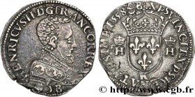 HENRY II
Type : Teston à la tête nue, 3e type 
Date : 1558 
Mint name / Town : Bordeaux 
Quantity minted : 86751 
Metal : silver 
Millesimal fineness ...
