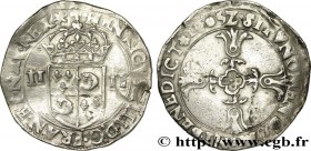 HENRY IV
Type : Quart d'écu du Dauphiné 
Date : 1605 
Mint name / Town : Grenoble 
Quantity minted : 12398 
Metal : silver 
Millesimal fineness : 917 ...