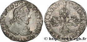 LOUIS XIII
Type : Demi-franc buste lauré au grand col rabattu 
Date : 1641 
Mint name / Town : Aix-en-Provence 
Quantity minted : 270290 
Metal : silv...