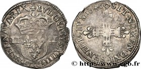 LOUIS XIV "THE SUN KING"
Type : Quart d'écu, 1er type 
Date : 1646 
Mint name / Town : Nantes 
Metal : silver 
Millesimal fineness : 917  ‰
Diameter :...