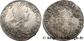 LOUIS XIV "THE SUN KING"
Type : Écu à la mèche longue 
Date : 1654 
Mint name / Town : Bayonne 
Quantity minted : 8025 
Metal : silver 
Millesimal fin...