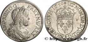 LOUIS XIV "THE SUN KING"
Type : Demi-écu à la mèche longue 
Date : 1650 
Mint name / Town : Paris 
Quantity minted : 468214 
Metal : silver 
Millesima...