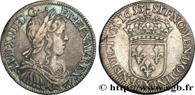 LOUIS XIV "THE SUN KING"
Type : Demi-écu à la mèche longue 
Date : 1653 
Mint name / Town : Amiens 
Quantity minted : 365950 
Metal : silver 
Millesim...