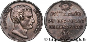 CONSULATE
Type : Module de 1 franc, essai d'Andrieu 
Date : (1803) 
Date : n.d. 
Mint name / Town : Paris 
Metal : silver 
Diameter : 24  mm
Orientati...