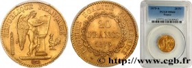 III REPUBLIC
Type : 20 francs or Génie, Troisième République 
Date : 1875 
Mint name / Town : Paris 
Quantity minted : 11677031 
Metal : gold 
Millesi...