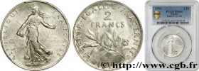 III REPUBLIC
Type : 2 francs Semeuse 
Date : 1913 
Quantity minted : 500000 
Metal : silver 
Millesimal fineness : 835  ‰
Diameter : 27,23  mm
Orienta...