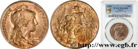 III REPUBLIC
Type : 10 centimes Daniel-Dupuis 
Date : 1901 
Quantity minted : 2.700.000 
Metal : bronze 
Diameter : 30  mm
Orientation dies : 6  h.
We...