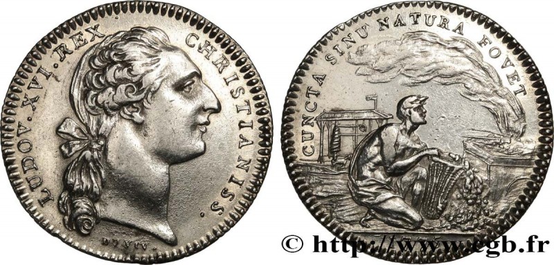 CORPORATIONS
Type : Charbon de terre 
Date : 1775 
Metal : silver 
Diameter : 28...