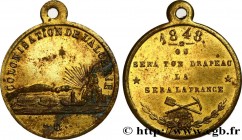 ALGERIA - LOUIS PHILIPPE
Type : Médaille, Colonisation de l’Algérie 
Date : 1848 
Metal : brass 
Diameter : 28  mm
Weight : 4,88  g.
Edge : lisse 
Pun...