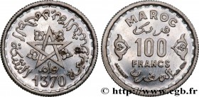 MOROCCO - FRENCH PROTECTORATE
Type : 100 Francs AH 1370 
Date : 1951 
Mint name / Town : Paris 
Quantity minted : 20001070 
Metal : silver 
Diameter :...