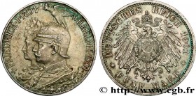 GERMANY - PRUSSIA
Type : 5 Mark Guillaume II 200e anniversaire de la Prusse 
Date : 1901 
Mint name / Town : Berlin 
Quantity minted : 460000 
Metal :...