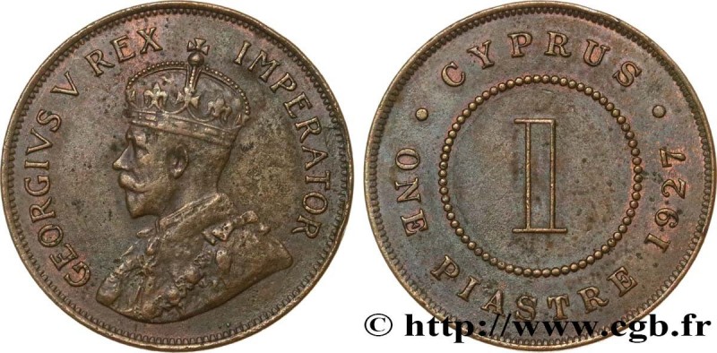 CYPRUS
Type : 1 Piastre Georges V 
Date : 1927 
Quantity minted : 127000 
Metal ...