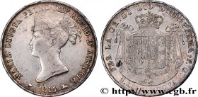 ITALY - PARMA AND PIACENZA
Type : 1 Lira Marie-Louise 
Date : 1815 
Mint name / Town : Milan 
Quantity minted : 66335 
Metal : silver 
Millesimal fine...