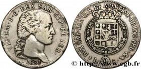 ITALY - KINGDOM OF SARDINIA - VICTOR-EMMANUEL I
Type : 5 Lire 
Date : 1820 
Mint name / Town : Turin 
Quantity minted : 100552 
Metal : silver 
Milles...