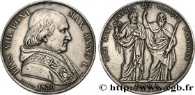 ITALY - PAPAL STATES - PIUS VIII (Francesco Castiglioni)
Type : Scudo 
Date : 1830 
Mint name / Town : Bologne 
Quantity minted : - 
Metal : silver 
M...