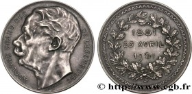LUXEMBOURG
Type : Module de 5 Francs sur flan bruni 
Date : 1901 
Metal : silver 
Diameter : 37  mm
Orientation dies : 6  h.
Weight : 22,48  g.
Edge :...