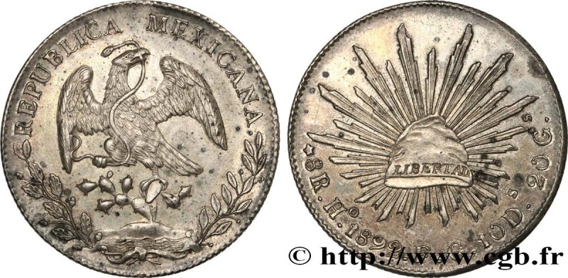 MEXICO
Type : 8 Reales 
Date : 1892 
Mint name / Town : Hermosillo 
Quantity min...