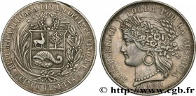 PERU
Type : 5 Pesetas 
Date : 1880 
Mint name / Town : Lima 
Quantity minted : - 
Metal : silver 
Millesimal fineness : 900  ‰
Diameter : 37,50  mm
Or...