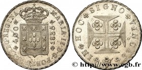 PORTUGAL
Type : 400 Réis Marie II 
Date : 1835 
Mint name / Town : Lisbonne 
Quantity minted : 3433258 
Metal : silver 
Diameter : 35,5  mm
Orientatio...