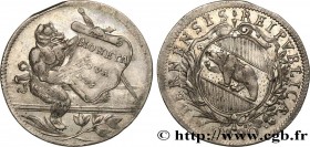 SWITZERLAND - CANTON OF BERN
Type : 20 Kreuzer 
Date : 1706 
Quantity minted : - 
Metal : silver 
Diameter : 28  mm
Orientation dies : 12  h.
Weight :...
