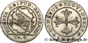 SWITZERLAND - CANTON OF BERN
Type : 1 Batzen ou 4 Kreuzer 
Date : 1798 
Quantity minted : - 
Metal : billon 
Diameter : 24,5  mm
Orientation dies : 6 ...