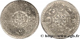 TIBET
Type : 1 Tangka 
Date : 1953 
Mint name / Town : Tapchi 
Quantity minted : 331292 
Metal : silver 
Diameter : 27  mm
Weight : 4,57  g.
Edge : ca...