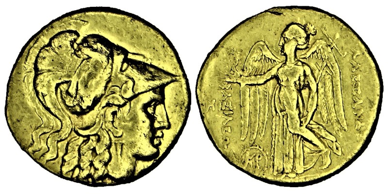 Kings of Macedon. Alexander III 'the Great'. Stater. .(336-333) BC.
Macedonia. (...