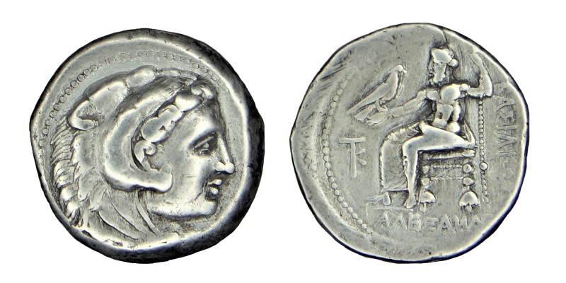 Kings of Macedon. Alexander III. (336-323) BC.
Tetradrachm Kitium mint. Struck 3...