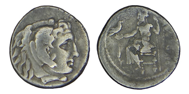 Kings of Macedon. Alexander III, (336-323) BC.
sılver drachm, AR Mint of Miletos...