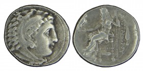 Kings of Macedon. Alexander III The Great, (336-323) BC.
Sılver drachma Kolophon, struck Herakles facing right, wearing a lion’s skin , rev AΛEΞANΔPOY...