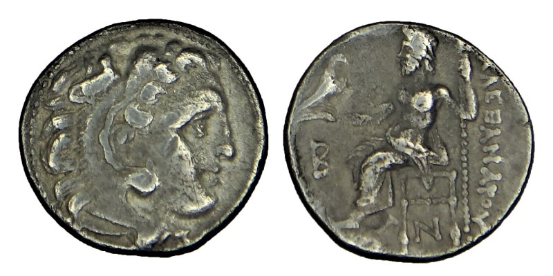 Kings, of Macedon. Alexander III, Kolophon.(336-323) BC.
Sılver,Drachm. Struck u...
