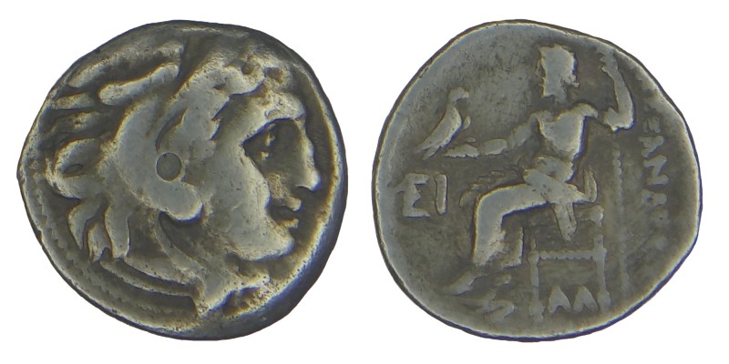 Kings of Macedon. Alexander III, (336-323) BC.
lampsacus. Silver, drachm. Uncert...