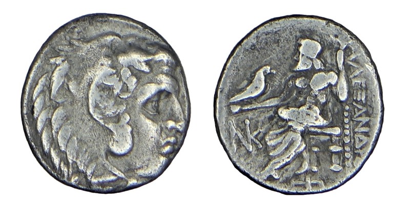 KINGS OF MACEDON. Alexander III 'the Great. (336-323) BC.
Silver Drachm. Kolopho...