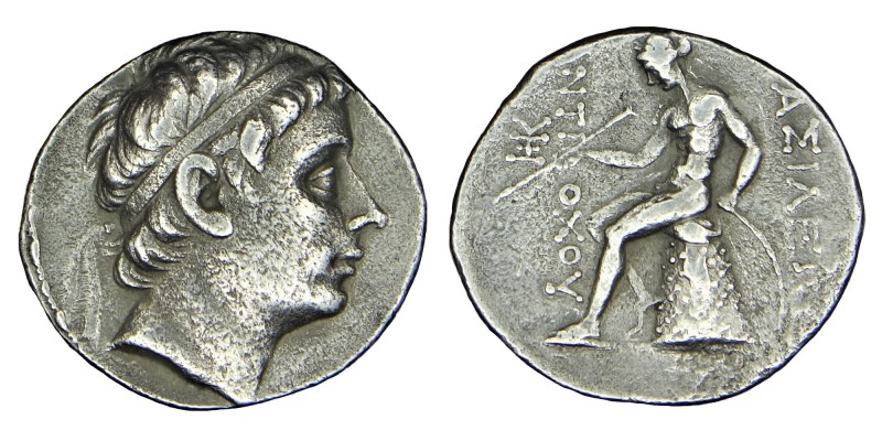 Seleukıd empıre antiochos III, (222-187) BC. 
AR Tetradrachm. Antioch on the Oro...