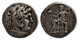 Kings of Macedon.SELEUKID, EMPIRE. (312-281) BC. 
silver, Tetradrachm. In the name and types of Alexander III of Macedon. Babylon, I mint. Struck circ...