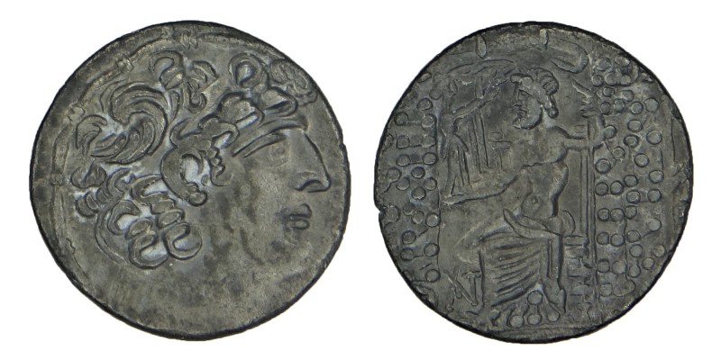 SELEUKID KINGDOM. Philip I, Philadelphos, 93-83 BC.
 AR Tetradrachm of Antioch, ...