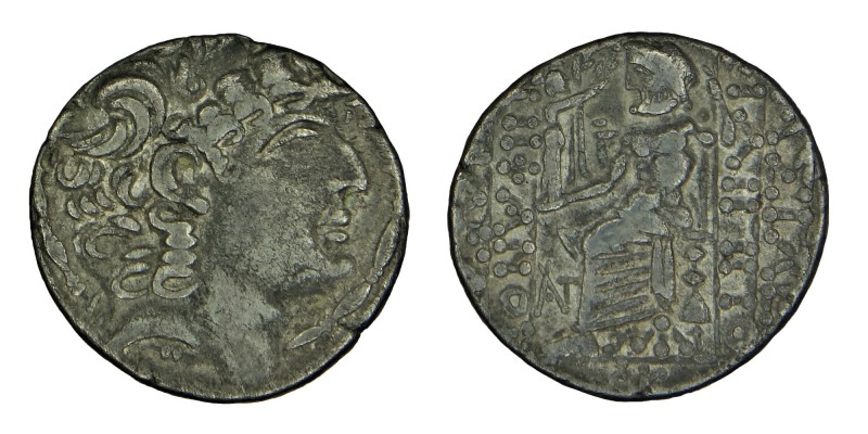 SELEUKID KINGDOM. Philip I, Philadelphos, (93-83) BC.
 AR Tetradrachm of Antioch...