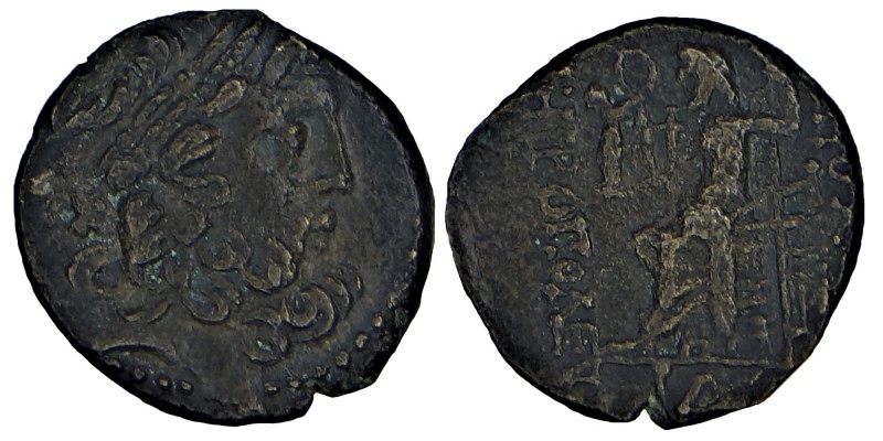 Seleucis and Pieria Antioch (circa. 31-27 BC.) 
O: Laureate head of Zeus right. ...