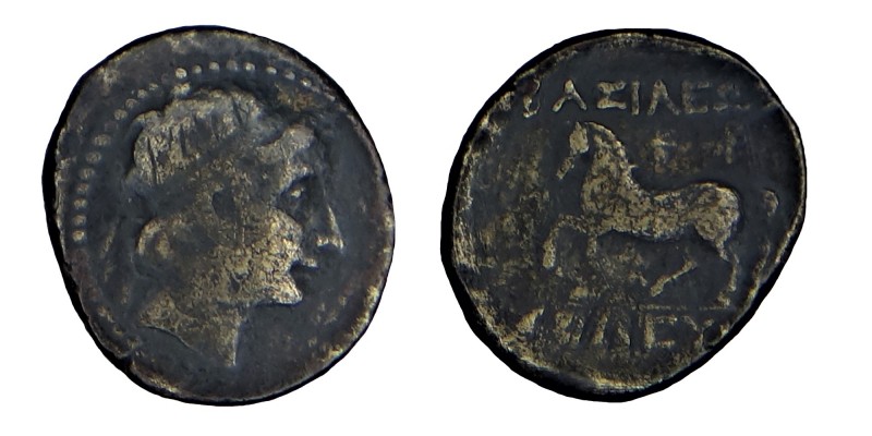 SELEUKOS II Kallınıkos kallınıkos from (246 / 225) BC.
 Bronze. coın of seleucus...